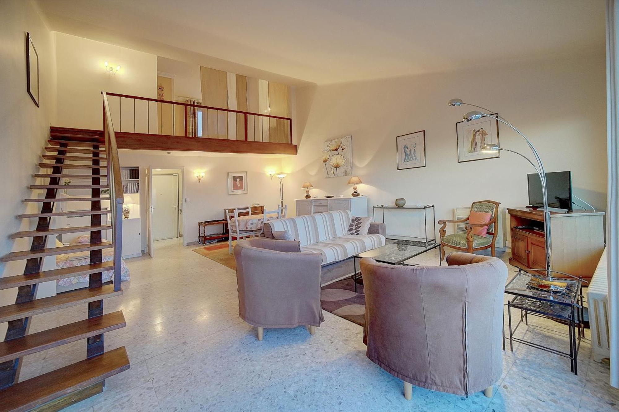Superbe Duplex Idealement Situe Proche Plages Avec Grande Terrasse Vue Port !L A1B59 戛纳 外观 照片